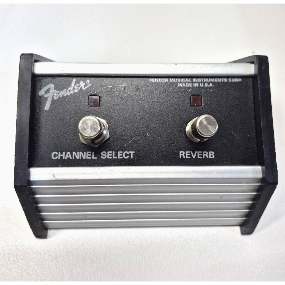 Fender 2-Button Footswitch Channel Select + Reverb - Used